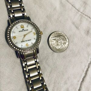 Anne Klein Silver and Gold Watch